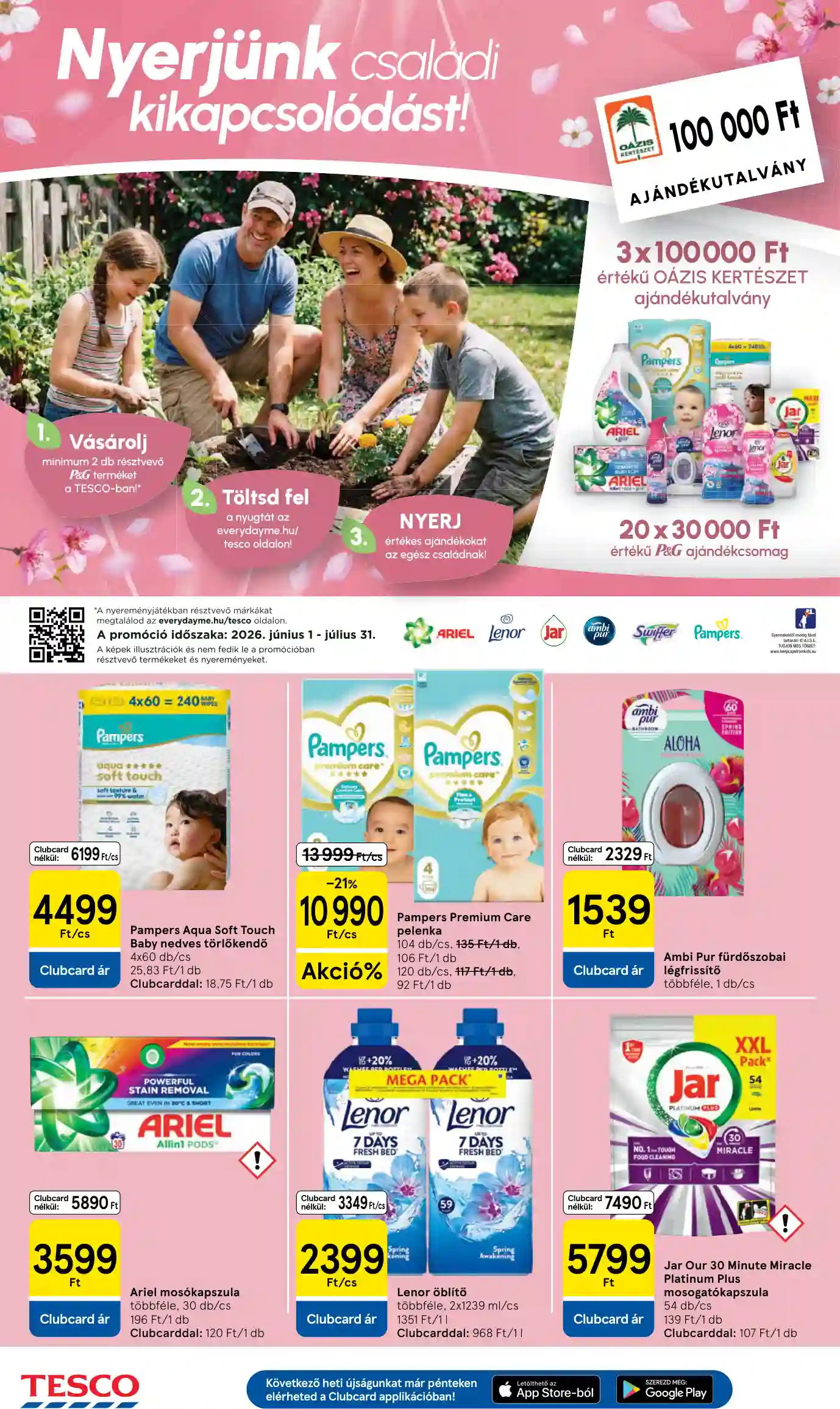 Tesco akciós újság 27. hét (HM) (21 oldal)