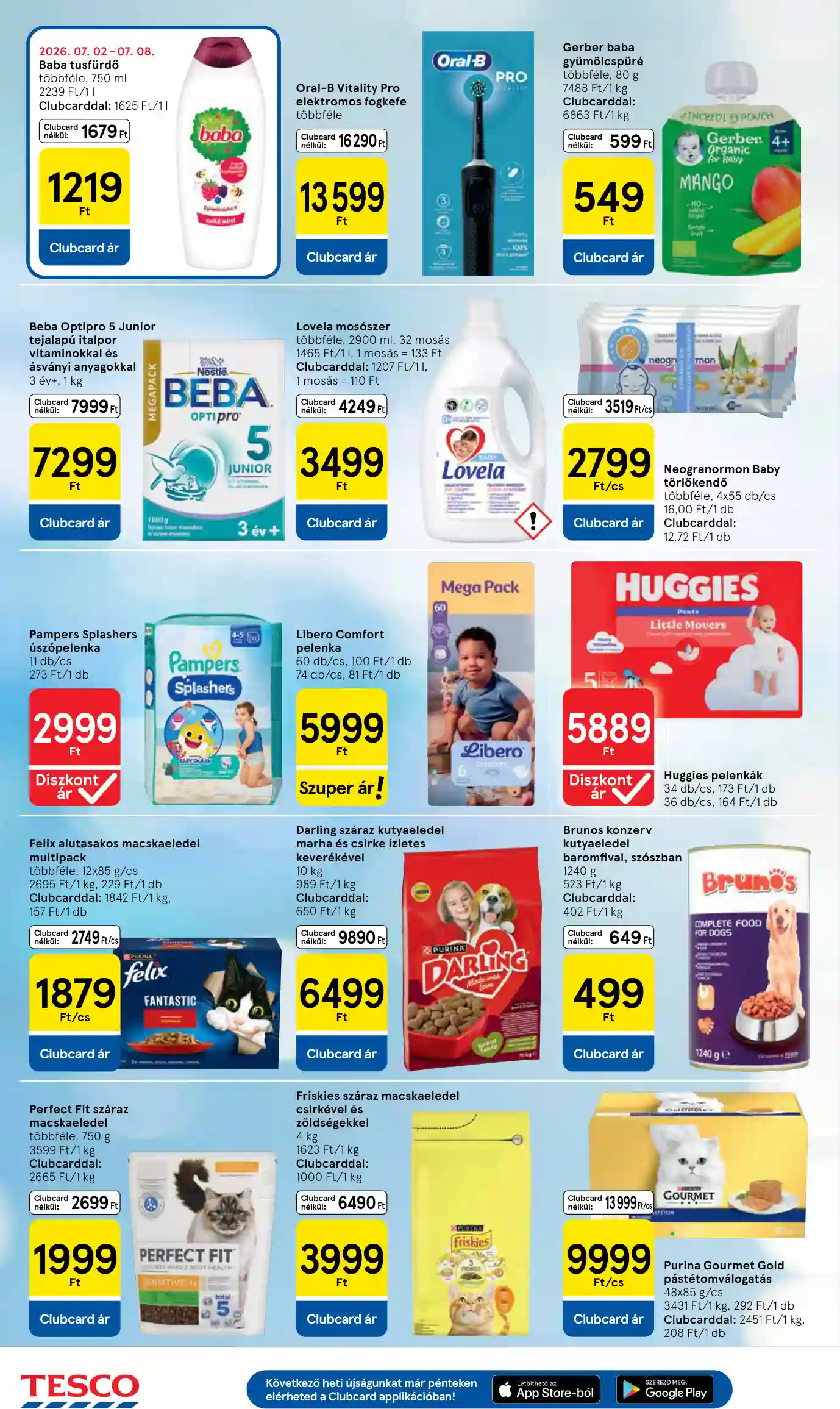 Tesco akciós újság 27. hét (HM) (30 oldal)